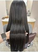 艶ロング×透明感グレージュ