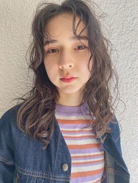セーヌアワー(CEINE OUR) curly hair/ゆるミディ/スパイラルパーマ/三軒茶屋/三軒茶屋駅