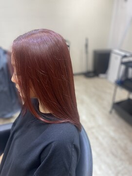 リリーヘアー 大塚(Lily hair) 艶髪REDカラー
