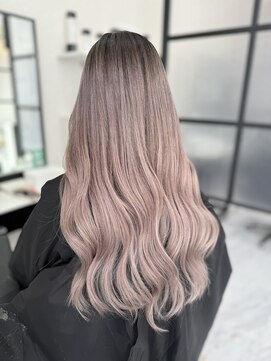 ラムシェール(LamChele) 【lamchele】ライトグレー×シールエクステ