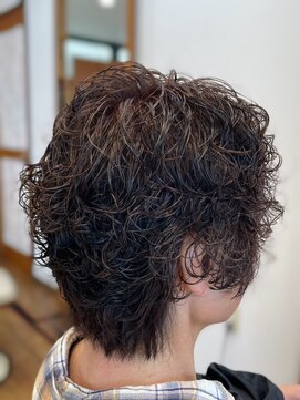 プレール(plaire) ショートパーマデザイン