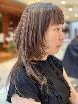 ザビー(THE B)&nbsp;本八幡×ハイライト×小顔カット×白髪ぼかし