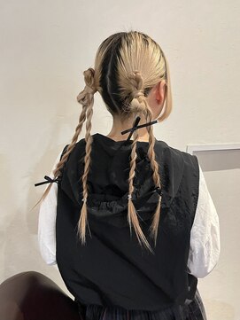 ロチカバイドールヘアー 心斎橋(Rotika by Doll hair) ツインアレンジ