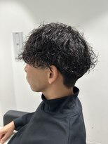 アオ(AO)&nbsp;メンズ×スパイラルパーマ