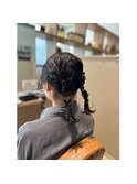 ツインあみおろしアレンジ
