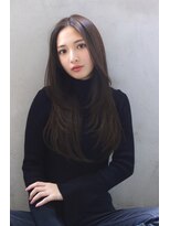 ブラン 広島本通(Blanc)&nbsp;【Blanc】レイヤーカット＿センターパート＿ロング