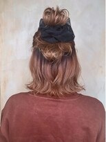 ニスル 町田店(NISURU)&nbsp;似合わせカット/大人ガーリー/ダークアッシュ/着物/町田/町田駅