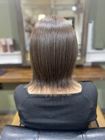 エムエーヘアースタジオ(M/A hair studio.)&nbsp;暗髪グレージュ◎外ハネ