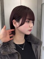 ビューナゴヤ 名駅(VIEW NAGOYA)&nbsp;前髪カタログ/イメチェンスタイル／ウェーブパーマ/ミディ