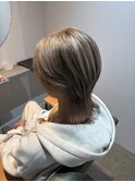 ハイトーンウルフカット