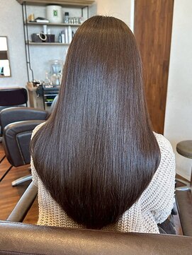 シェール(cher) ビフォーあり/髪質改善ストレート【cher西宮北口：MAYA】