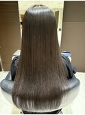 ナチュラルベージュ×艶髪