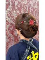 ココロイキ(Kokoroiki)&nbsp;祭りヘアシニヨン