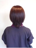 30代40代50代おすすめ　大人クビレスタイル×インナーカラー