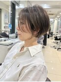 【50代・60代限定】まとまり艶ショートボブ/髪質改善／しらさん