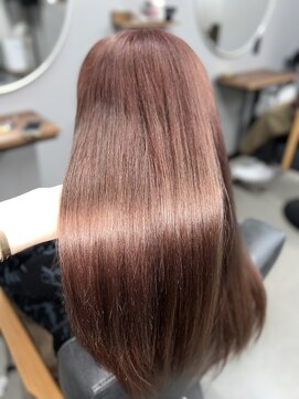 ヘアーリゾート ルアーナ(hair resort LUANA) 髪質改善カラー ピンクブラウン