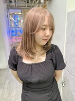 グロウ 渋谷(grow) 【ミルクティーベージュ/レイヤースタイル】