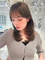 レイラバイアフロート 吉祥寺(Lila by afloat)&nbsp;韓国ヘア/レイヤーカット/顔周りレイヤー/透明感カラー