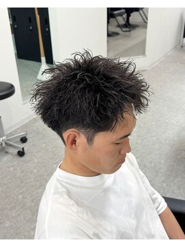 ブライト(BRIGHT) スパイキーショートスパイキーパーマ