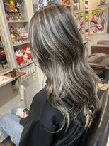 ヘア メイク ココ(hair make coco)&nbsp;ブラック＆グレー