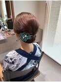 祭りヘアセット