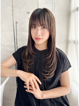 ラピス 銀座 blue店(Lapis) 【月1メンテ】白髪染めリタッチでも透明感カラー」