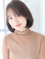 ローマ ギンザ(ROMA Ginza)&nbsp;銀座30代40代50代ミディアムボブ/Cカーブカット内巻きレイヤー