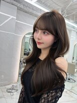 キティー サカエ(kiti SAKAE)&nbsp;ベージュ/レイヤーカット/ハッシュカット/栄