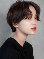 オーレント(AULENT)&nbsp;前下がりショート・ボブ/絶壁解消/前髪なし/20代/30代/外ハネ