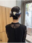 結婚式／二次会／女子会／パーティー／ボブアレンジ