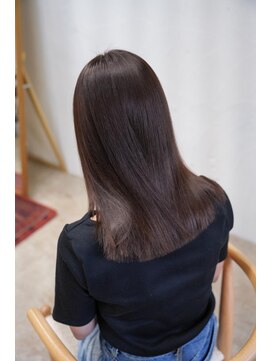 アリー 原宿 表参道(ALLY) ALLY濱田 髪質改善×ブリーチなしグレージュカラー