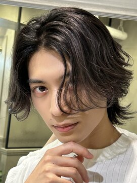 ロンドオム 池袋(Lond Homme) men's/メンズ/メンズカット/韓国/黒染/顔周り/マッシュ/池袋