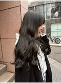 ダークアッシュケアカラー似合わせカット[表参道/原宿]