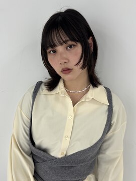 ヴェイン 渋谷(vain) フェイスレイヤーがかわいい!レイヤーボブ◎