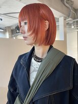 ソイ 下北沢(soi)&nbsp;レイヤーボブ_オレンジボブ