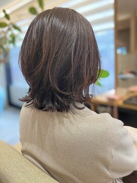ザビー(THE B) 本八幡×レイヤーボブ×ミディアム×暗髪