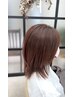 【透明感☆】カット＋ブリーチなしダブルカラー＋ケアTR ￥26400⇒25300
