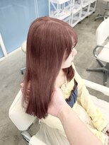 アイシー 表参道(ICY) ブリーチありダブルカラーコーラルピンク♪