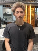 ハイトーンショート／メンズパーマ／メンズカット