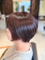 ヘアリゾート粋 ティガ 池袋店(tiga)&nbsp;透明感ブラウン/ショート/レイヤーカット