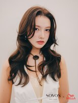 ソヨン 山形桜田店(SOYON) 《SOYON》WELLAカラー×SOYONフェミニン毛流れレイヤー
