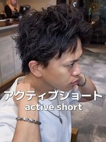 ヘアプレイスソル (HAIR PLACE SoL)&nbsp;メンズカット/アクティブショート/ニュアンスパーマ
