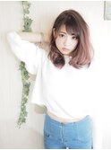 グラデーションハイ透明感カラー ラベンダーピンク