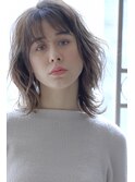 セミウェットスタイリング×スポンテニアス