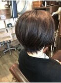 スッキリショートボブ