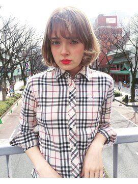 アクト 三鷹店(ACT) 外国人風natural bob style