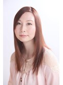 ツヤ髪ストレート