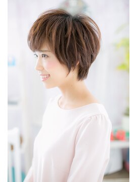 ミック ヘアアンドビューティー 大山店(miq Hair&Beauty) カッコカワイイ*姉系*シンプルショートa