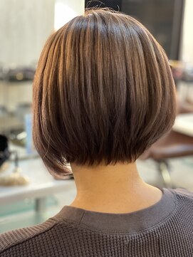 トモズヘアデザイン(Tomo's Hair Design) 【Tomos】ザ前下がりボブ