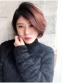 愛され大人の前下がりショート / ロミー本厚木